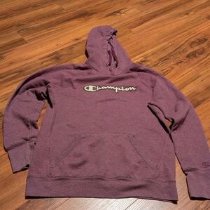 Champion Maroon Pullover Hoodie